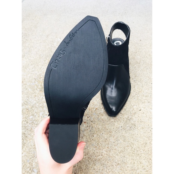 NEW Circus Sam Edelman Carly Black Booties - 7.5 - Picture 7 of 9